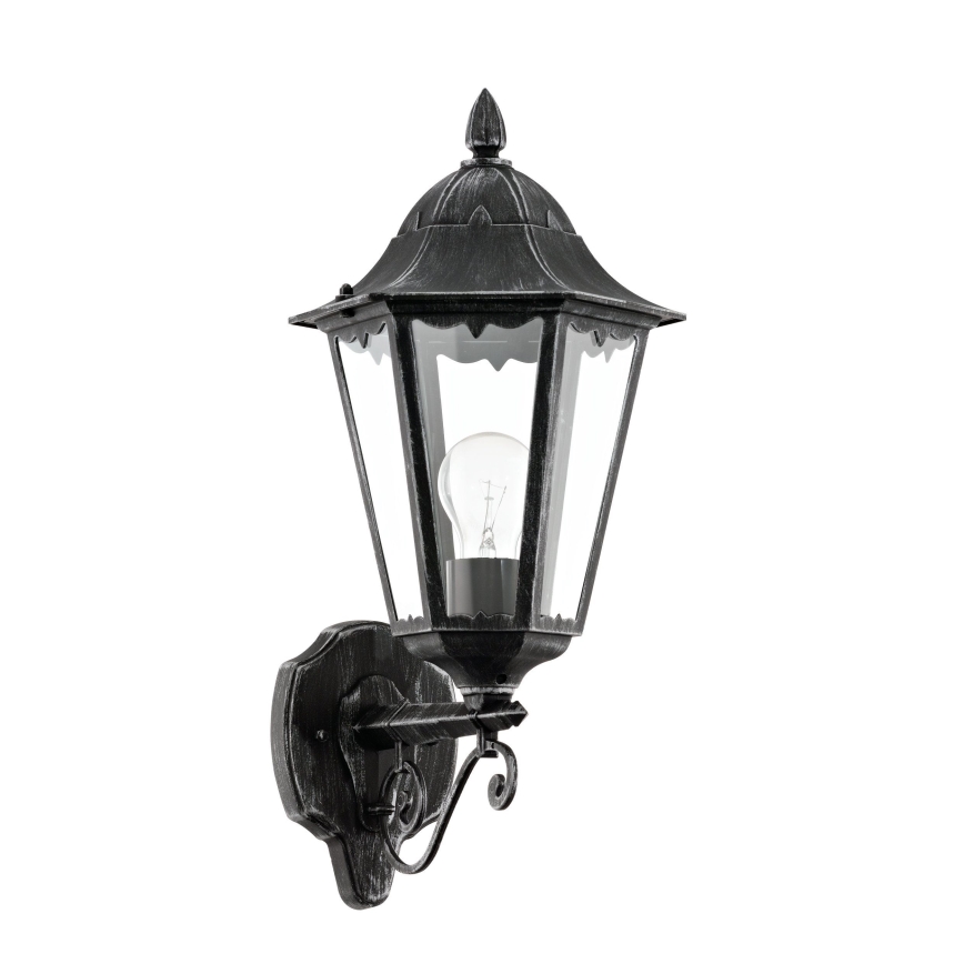 Eglo - Zunanja stenska svetilka 1xE27/60W/230V IP44