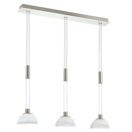 Eglo 93468 - LED Viseča svetilka MONTEFIO 3xLED/6W/230V