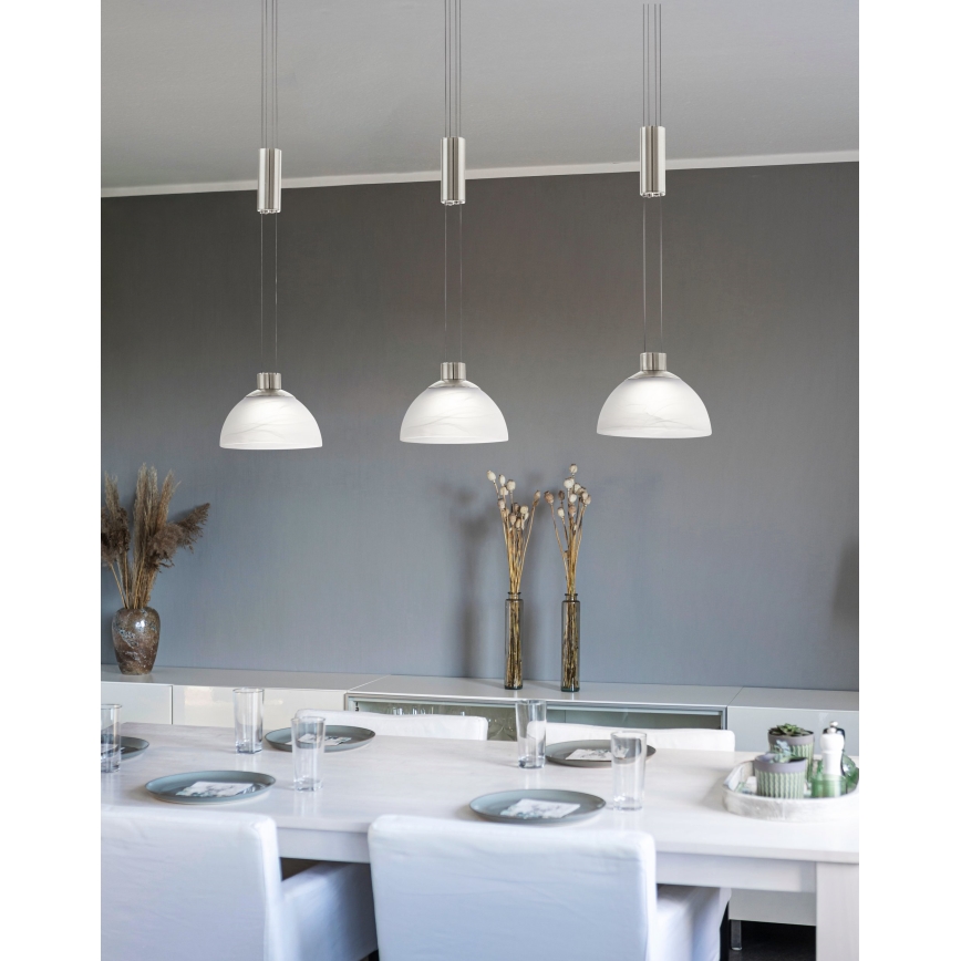 Eglo 93468 - LED Viseča svetilka MONTEFIO 3xLED/6W/230V