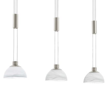 Eglo 93468 - LED Viseča svetilka MONTEFIO 3xLED/6W/230V