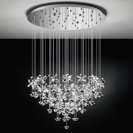 Eglo 93661 - LED Lestenec na vrvici PIANOPOLI 43xLED/2,5W/230V