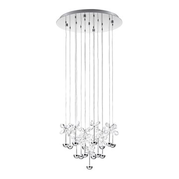 Eglo 93662 - LED Lestenec na vrvici PIANOPOLI 15xLED/2,5W/230V