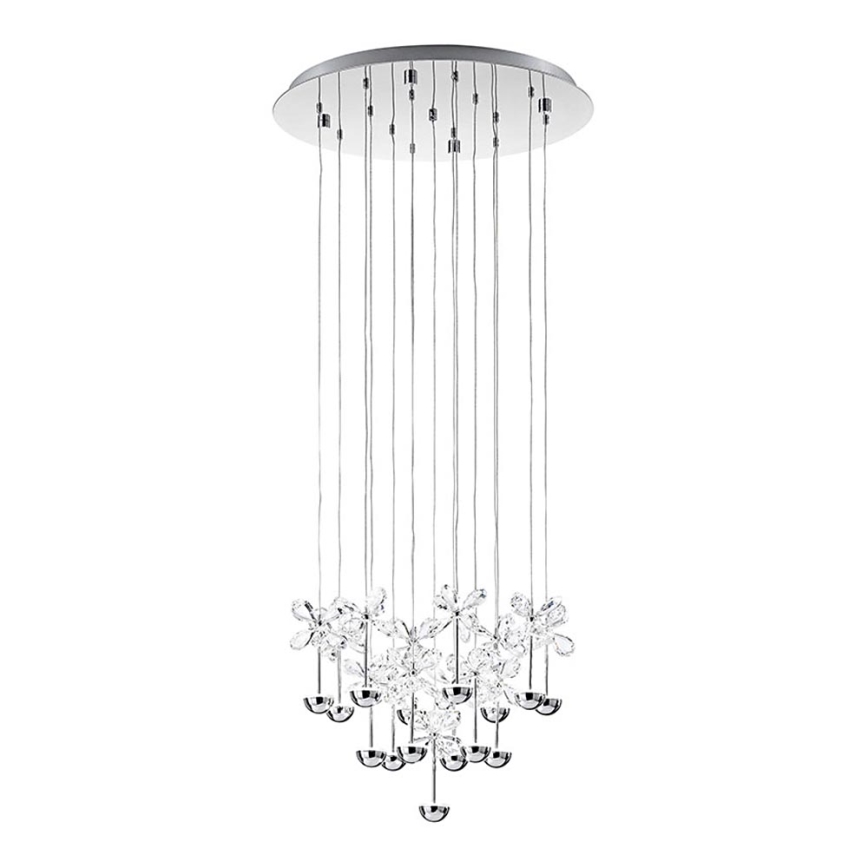 Eglo 93662 - LED Lestenec na vrvici PIANOPOLI 15xLED/2,5W/230V