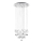 Eglo 93662 - LED Lestenec na vrvici PIANOPOLI 15xLED/2,5W/230V