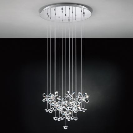 Eglo 93662 - LED Lestenec na vrvici PIANOPOLI 15xLED/2,5W/230V