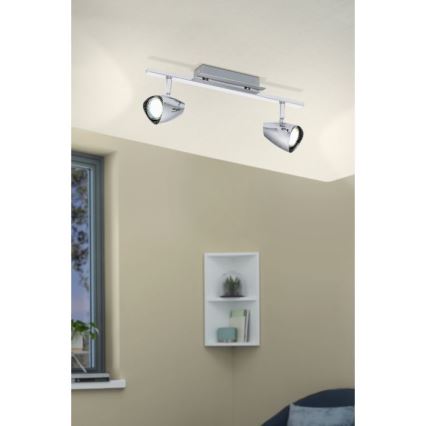 Eglo - LED reflektor 2xGU10/3W/230V