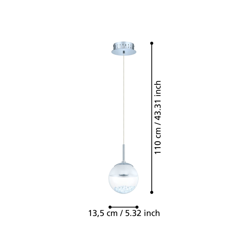 Eglo - LED viseča svetilka LED/5W/230V