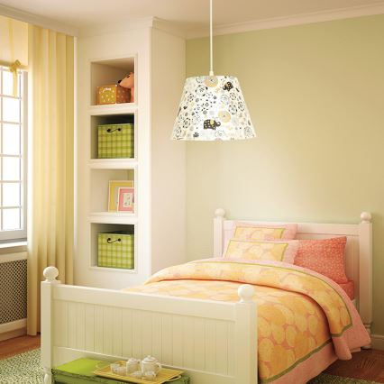 Eglo 93718 - Otroški lestenec MOLOVE 1xE27/60W/230V
