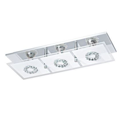 Eglo 93782 - LED Stropna svetilka RONCATO 3xGU10/3W/230V