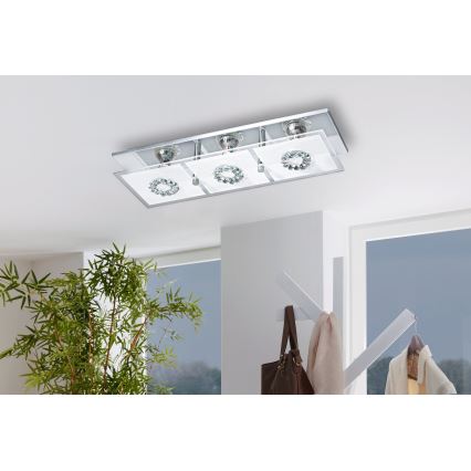 Eglo 93782 - LED Stropna svetilka RONCATO 3xGU10/3W/230V