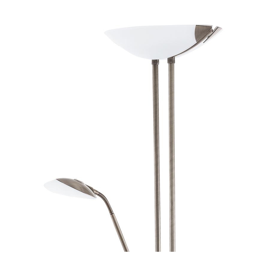 Eglo - LED Zatemnitvena talna svetilka LED/20W + LED/2,5W bron