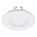 Eglo 94041 - Vgradna LED stropna svetilka FUEVA 1, 2,7 W, 230 V, Ø 8,5 cm