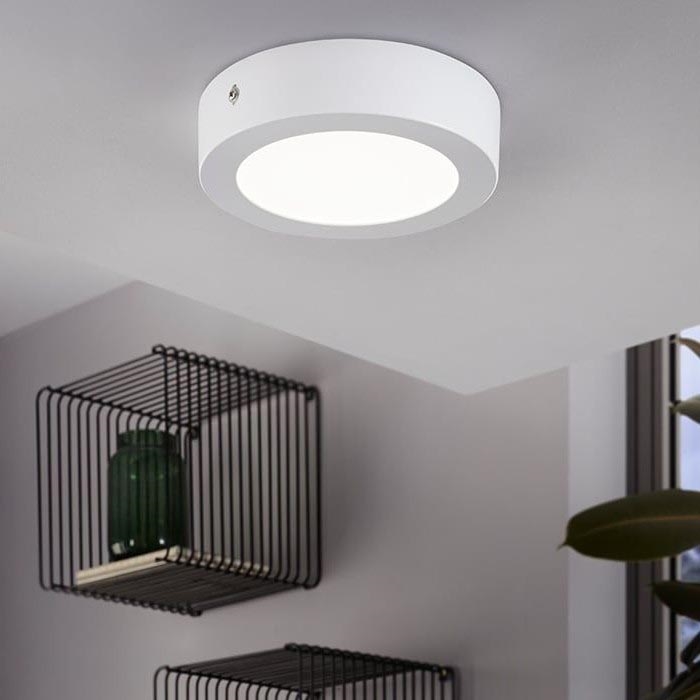 Eglo 94072 - LED stropna svetilka FUEVA 1 LED/10,89W/230V premer 17 cm