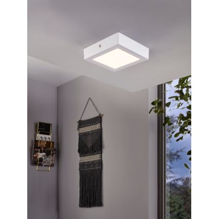 Eglo 94073 - LED stropna svetilka FUEVA 1 LED/10,95W/230V 17x17 cm