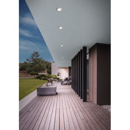 Eglo 94092 - LED vgradna stropna svetilka MARGO za kopalnico 1xGU10/5W/230V IP65