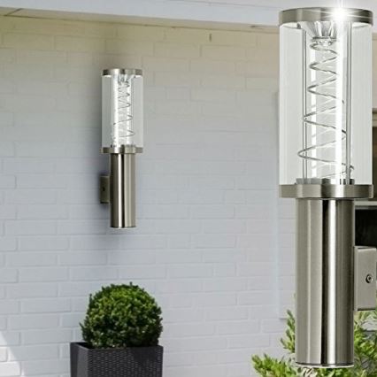 Eglo 94095 - LED zunanja stenska svetilka TRONO 2xGU10/5W/230V IP44