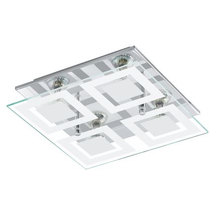 Eglo - LED stropna svetilka 4xGU10-LED/3W/230V