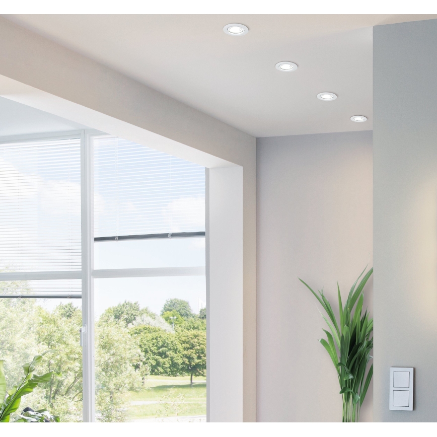 Eglo - LED Vgradna svetilka 1xGU10-LED/5W/230V