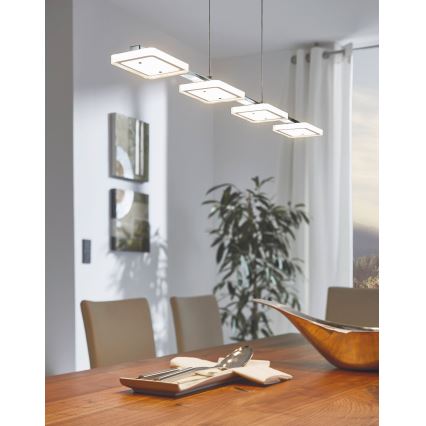 Eglo 94244 - LED viseča svetilka CARTAMA 4xLED/4,5W/230V