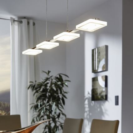 Eglo 94244 - LED viseča svetilka CARTAMA 4xLED/4,5W/230V