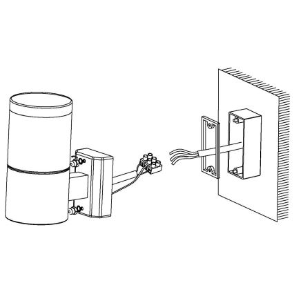 Eglo - LED zunanja svetilka LED/3,7W/230V IP44