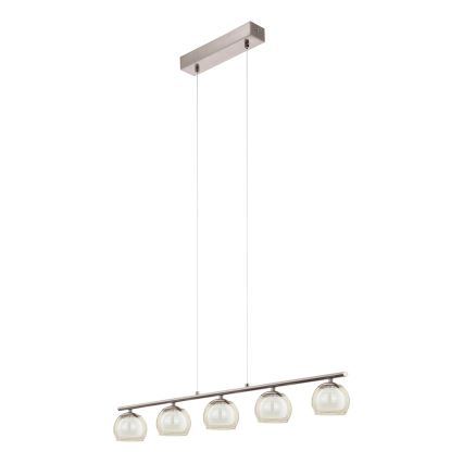 Eglo 94319 - LED Viseča svetilka ASCOLESE 5xLED/3,3W/230V