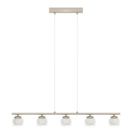 Eglo 94319 - LED Viseča svetilka ASCOLESE 5xLED/3,3W/230V