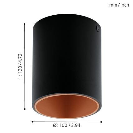 Eglo - LED stropna svetilka LED/3,3W/230V