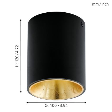 Eglo - LED stropna svetilka LED/3,3W/230V