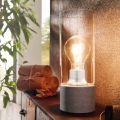 Eglo 94549 - Namizna svetilka TORVISCO 1xE27/60W/230V siva
