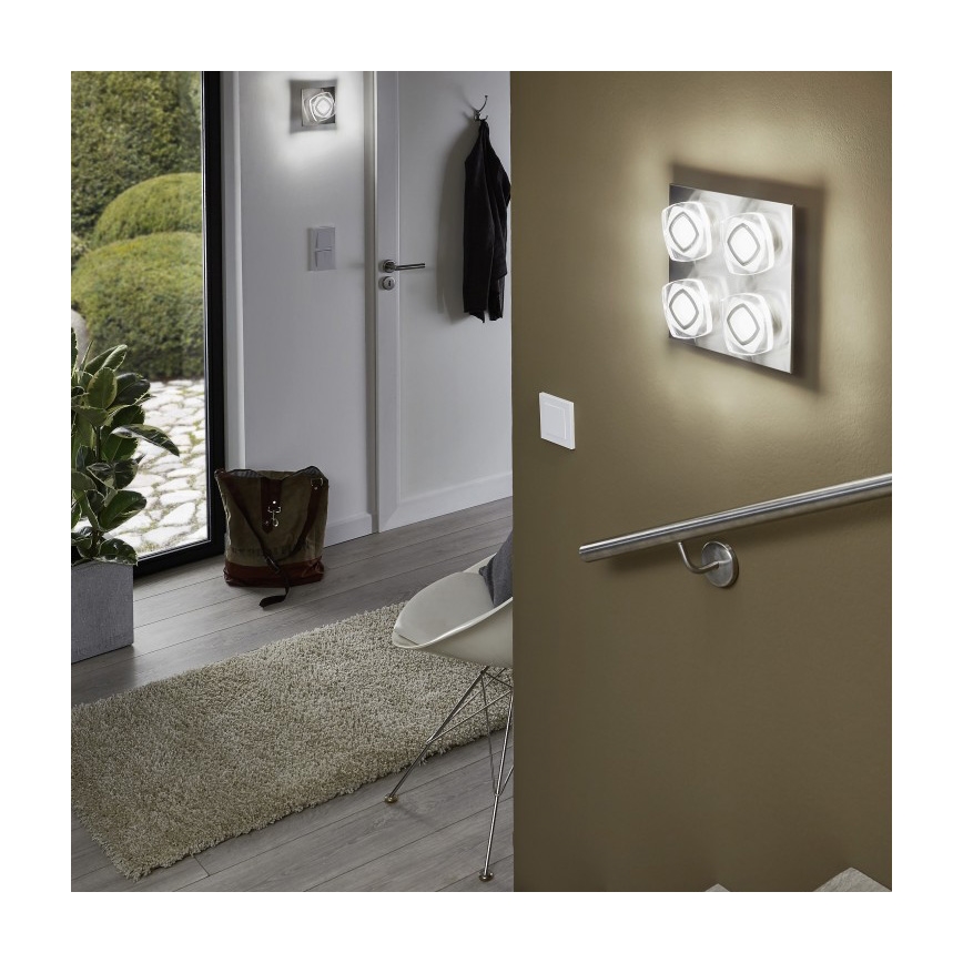 Eglo 94572 - LED stropna svetilka MARCHESI 4xLED/4,5W/230V