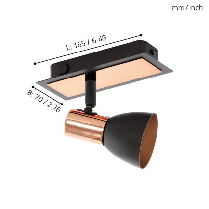 Eglo - LED Reflektor 1xGU10/3,3W/230V