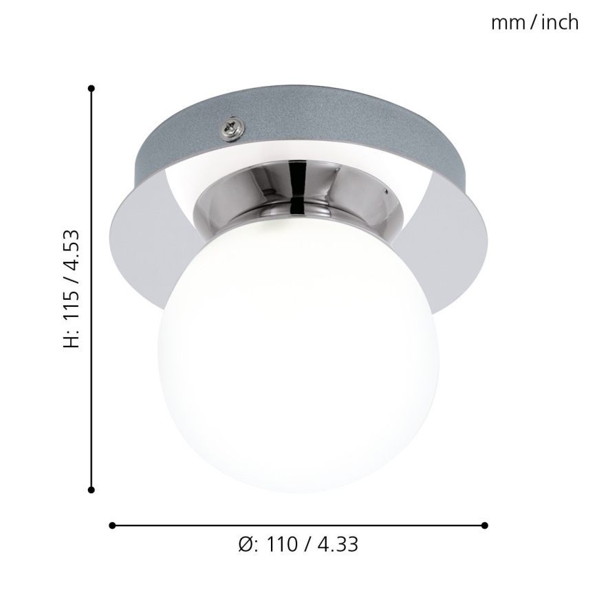 Eglo - LED kopalniško svetilo LED/3,3W/230V IP44