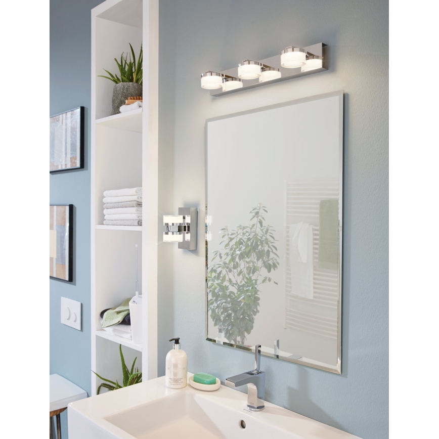 Eglo - LED Kopalniška stenska svetilka 2xLED/4,5W/230V IP44