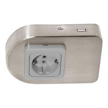 Eglo 94662 - Podelementna vtičnica, vklj. z USB TAXANO