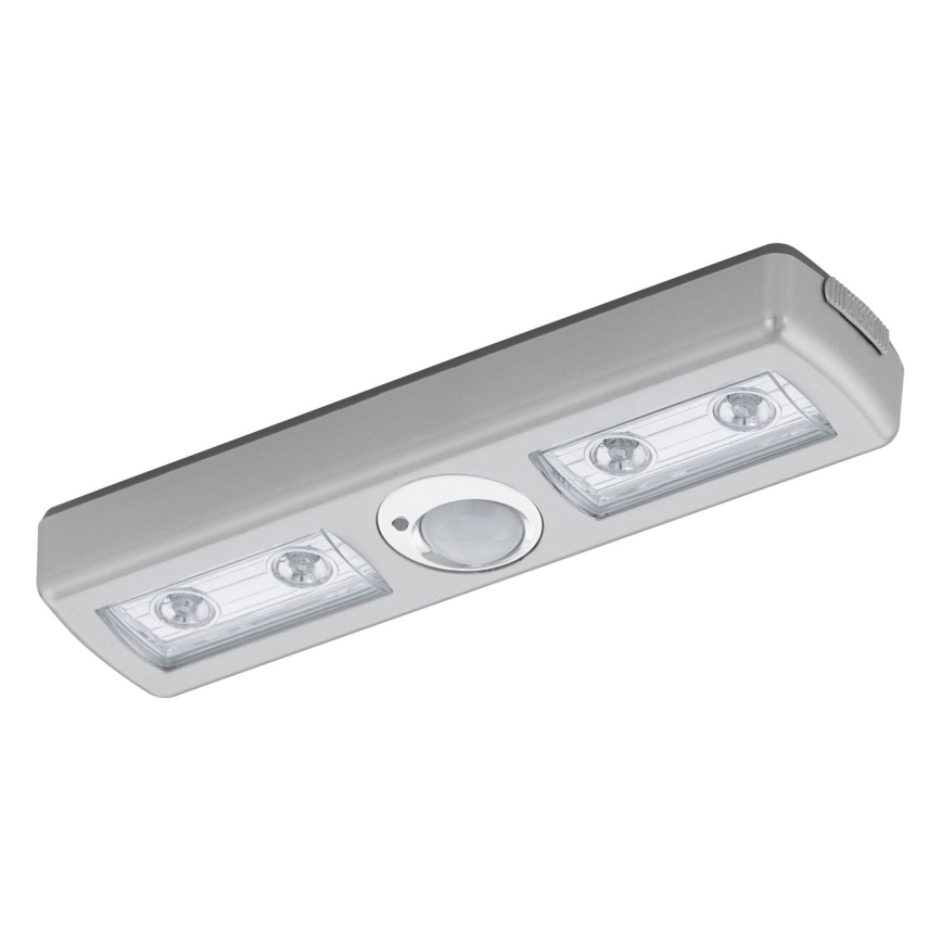 Eglo - LED Orientacijska svetilka s senzorjem 4xLED/3xAAA