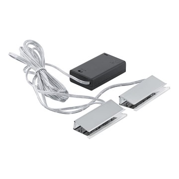 Eglo 94689 - SET 2x LED Podelementna razsvetljava 3xAA - LED posnetki GASTEGO