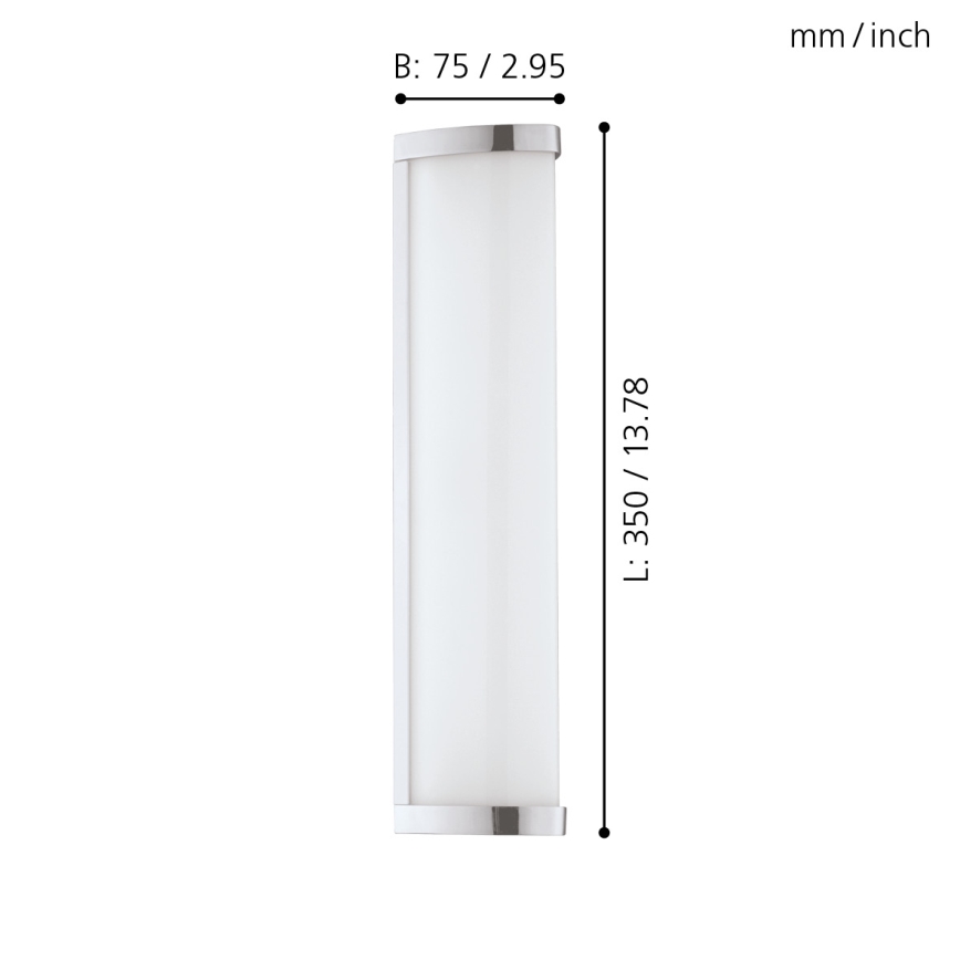 Eglo - LED Kopalniška svetilka 1xLED/8W/230V IP44
