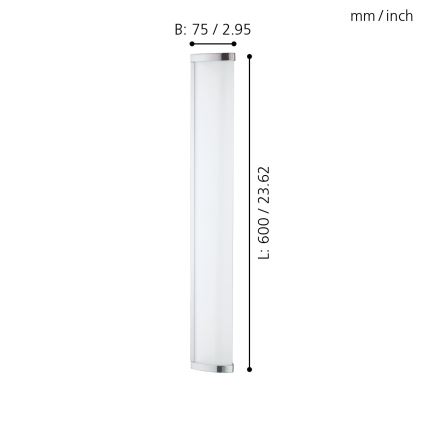 Eglo - LED kopalniško svetilo LED/16W/230V IP44
