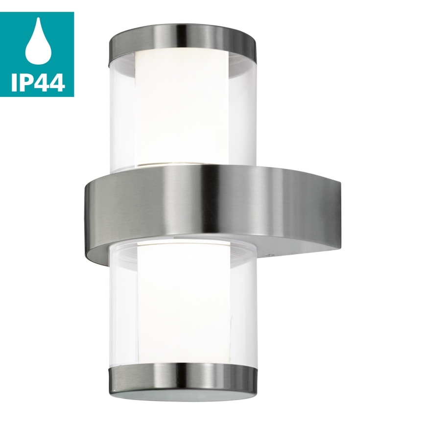 Eglo - Zunanja stenska svetilka 2xLED/3,7W/230V IP44