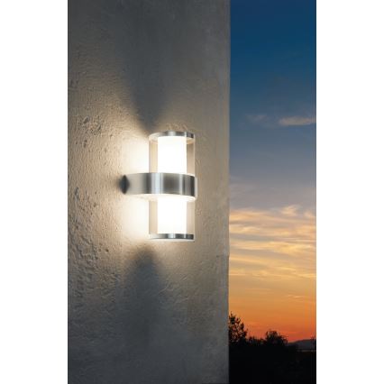 Eglo 94799 - Zunanje stensko svetilo BEVERLY 1 2xLED/3,7W/230V IP44