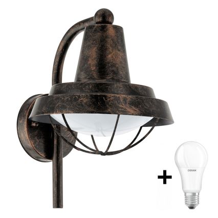 Eglo 94838 - LED Zunanja svetilka COLINDRES 1xE27/10W/230V IP44