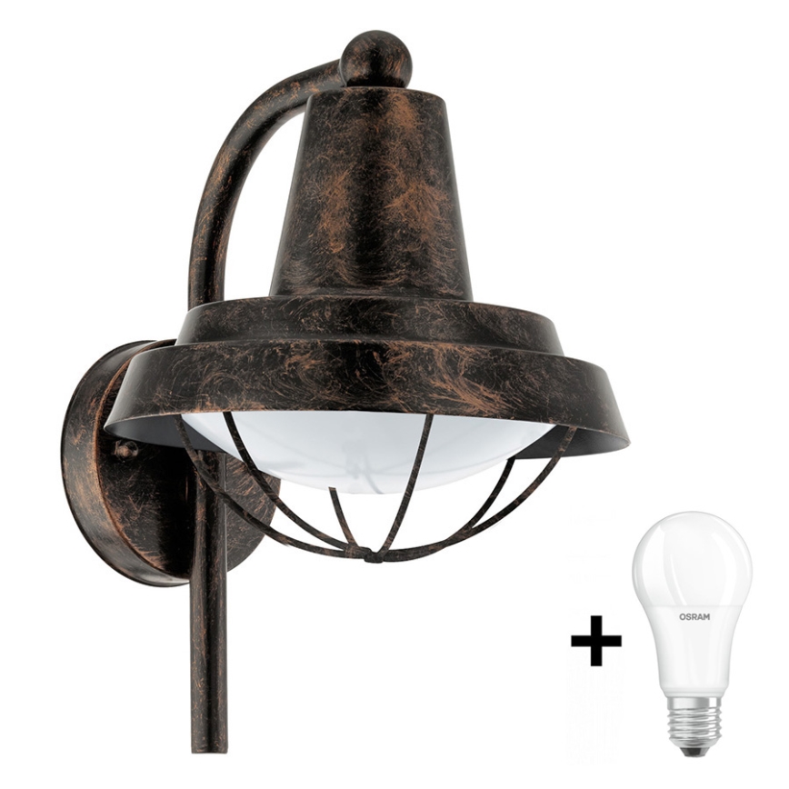 Eglo 94838 - LED Zunanja svetilka COLINDRES 1xE27/10W/230V IP44