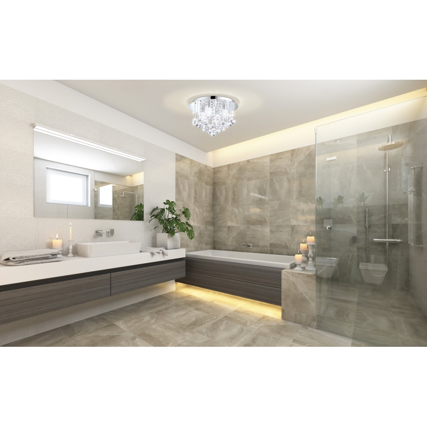 Eglo - LED Kopalniška stropna svetilka 4xG9/3W/230V IP44