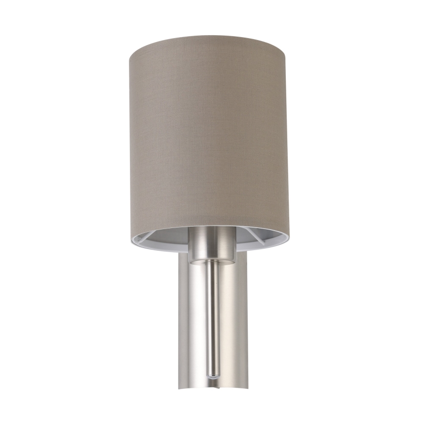 Eglo - Stenska svetilka 1xE27/60W/230V taupe