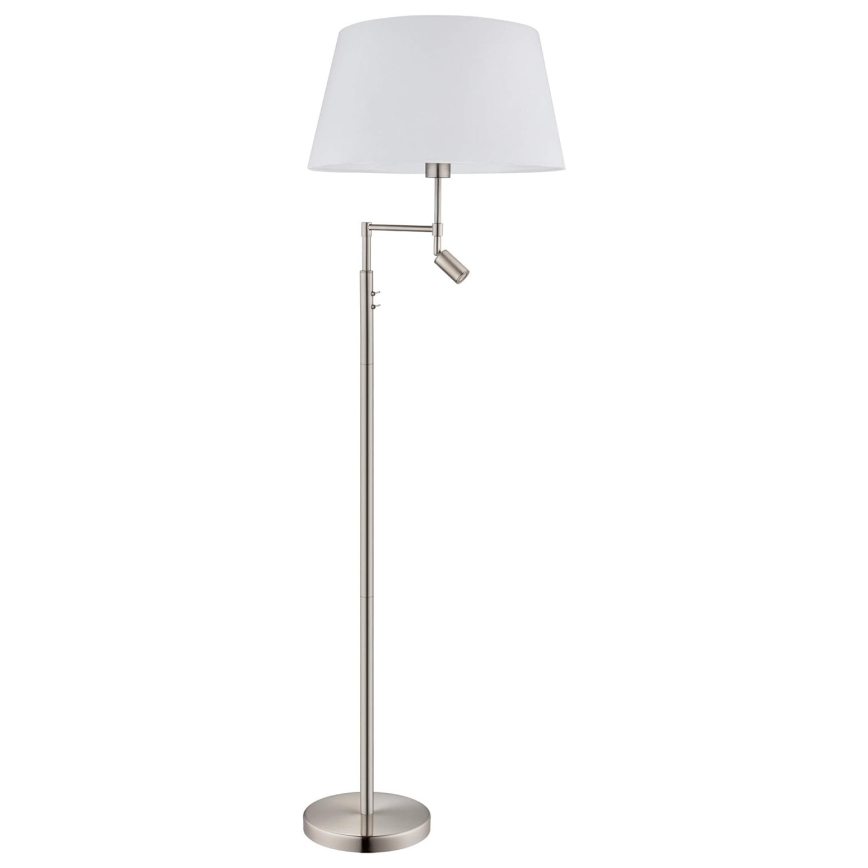Eglo - Stoječa svetilka 1xE27/60W + 1xLED/2,1W