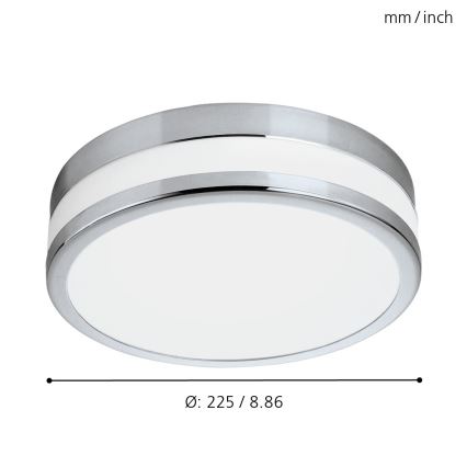 Eglo - LED Kopalniška svetilka LED 1xLED/11W/230V IP44