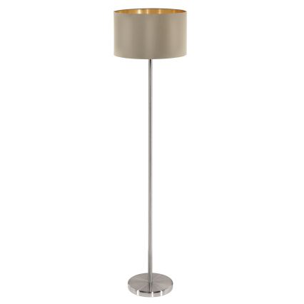 Eglo - Talna svetilka 1xE27/60W/230V taupe