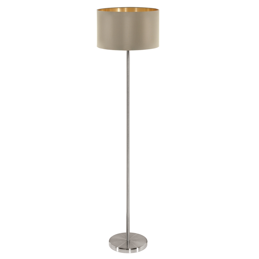 Eglo - Talna svetilka 1xE27/60W/230V taupe