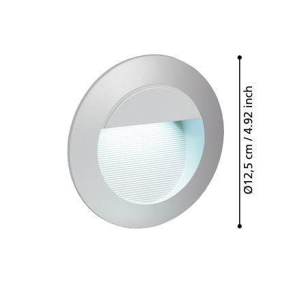 Eglo - LED Zunanja orientacijska svetilka 1xLED/2,5W/230V IP65